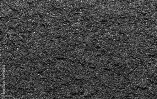 black abstract sponge texture background