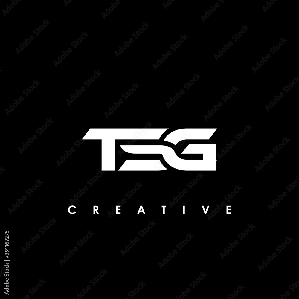 TSG Letter Initial Logo Design Template Vector Illustration TSG Letter Initial Logo Design Template Vector Illustration