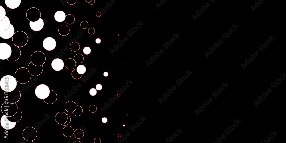 Dark Pink, Red vector layout with circle shapes. Dark Pink, Red vector layout with circle shapes.