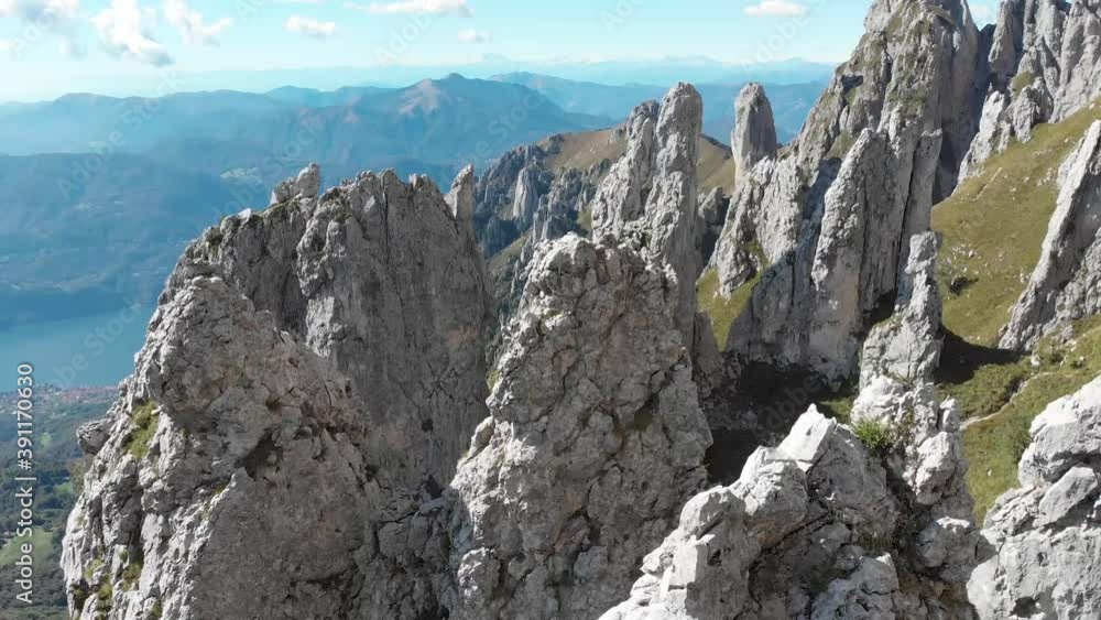 Grigna meridionale con il drone Grigna meridionale con il drone