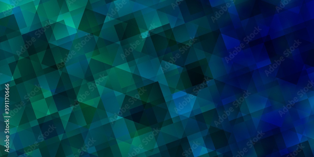 Light BLUE vector pattern with polygonal style. Light BLUE vector pattern with polygonal style.