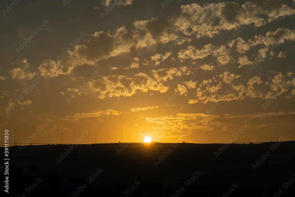 Fototapeta premium Atardecer Tacneño