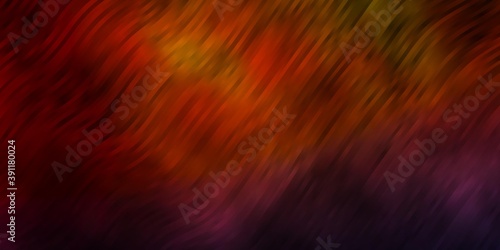 Dark Blue, Yellow vector template with wry lines.