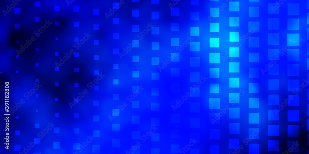 Light BLUE vector backdrop with rectangles.