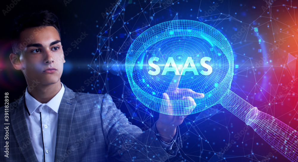 Software as a Service SaaS. Software concept. Business, modern technology, internet and networking concept. Software as a Service SaaS. Software concept. Business, modern technology, internet and networking concept.