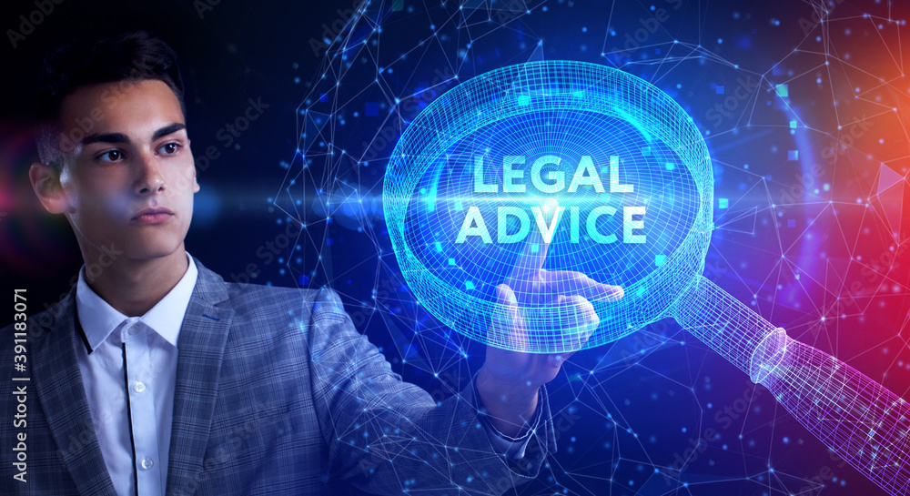Business, Technology, Internet and network concept. Labor law, Lawyer, Attorney at law, Legal advice concept on virtual screen. Business, Technology, Internet and network concept. Labor law, Lawyer, Attorney at law, Legal advice concept on virtual screen.