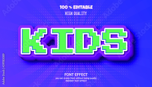 Pixel 3d retro font Video computer game design 8 bit letters and numbers Vector alphabet