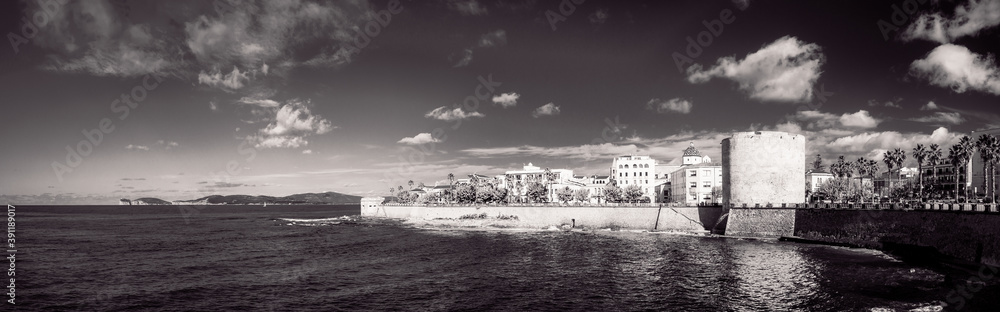 Historical Fortifications of Alghero - panorama