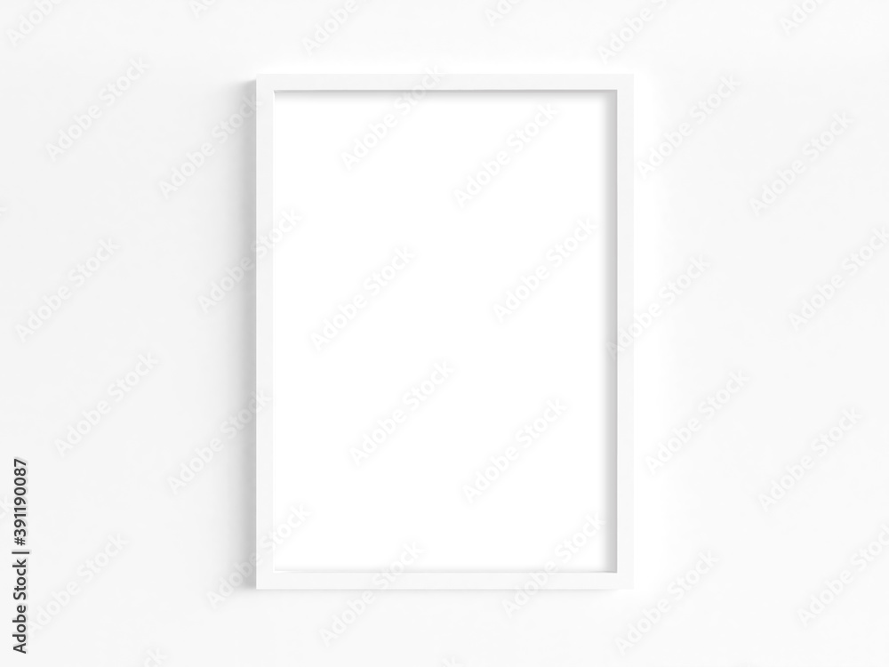 Vertical white frame Vertical white frame