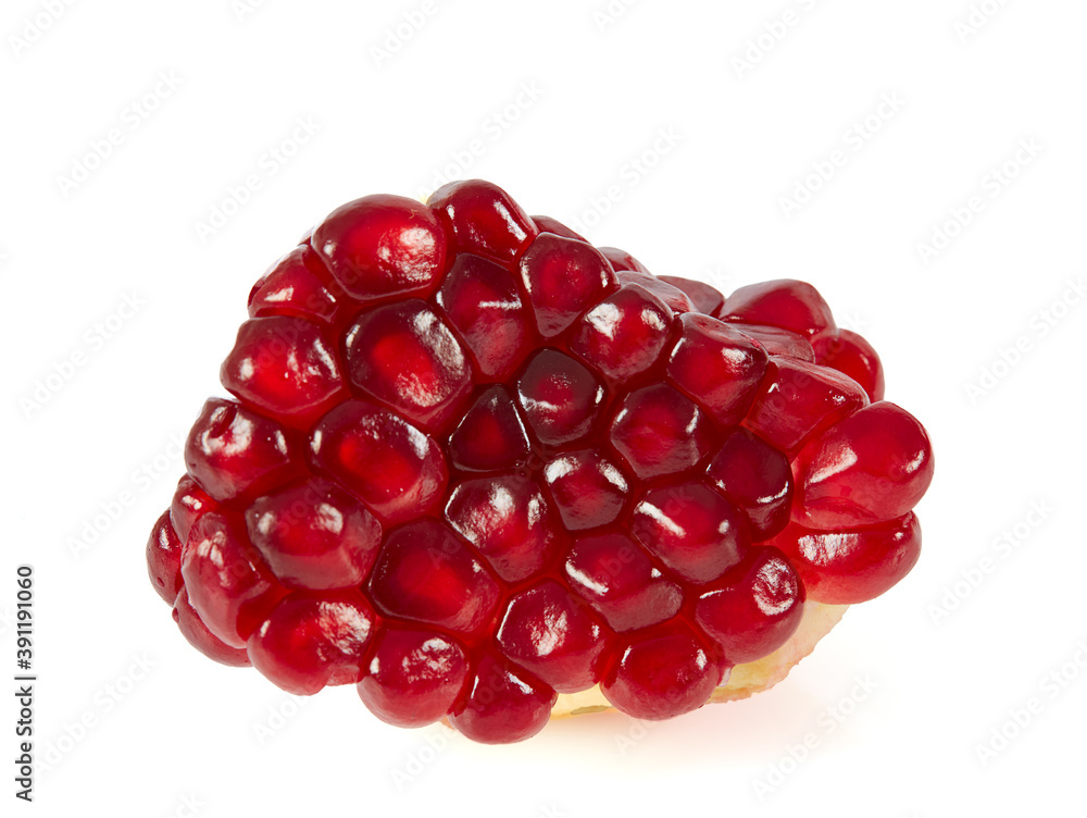 pomegranate isolated on white background pomegranate isolated on white background