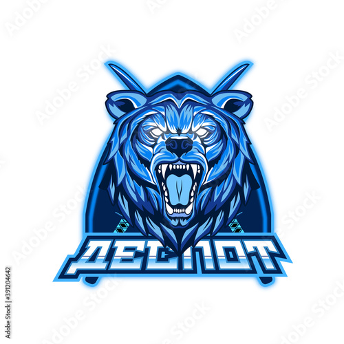 Esports Clan Gaming Logotype - Despot Monochromatic