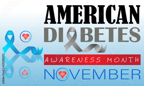 Vector Design For Diabetes Awareness Month