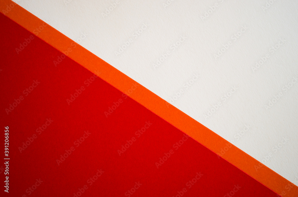Diagonally divided with orange line red and white background wallpaper Diagonally divided with orange line red and white background wallpaper