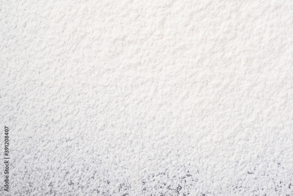 Texture of flour prepare for cooking or baking Texture of flour prepare for cooking or baking