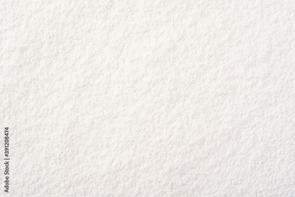 Texture of flour prepare for cooking or baking Texture of flour prepare for cooking or baking