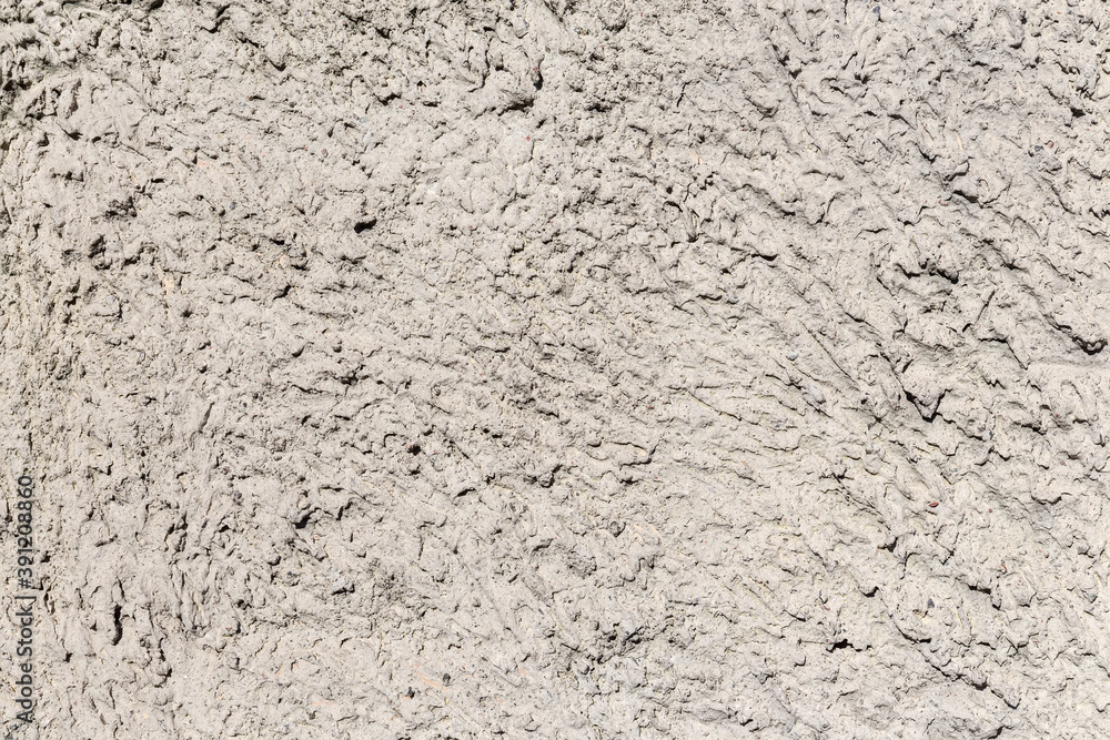 Background of the plaster in the form of fur coat Background of the plaster in the form of fur coat