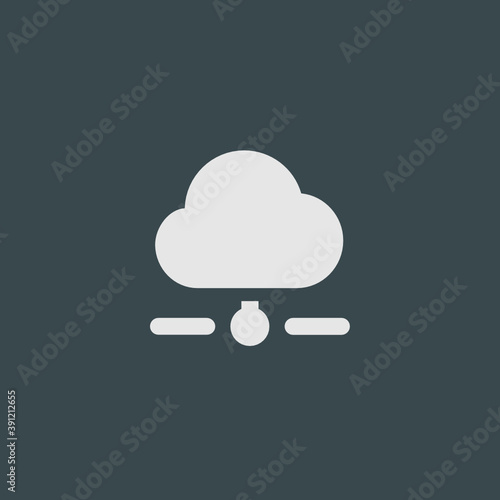 Cloud Network - Tile Icon