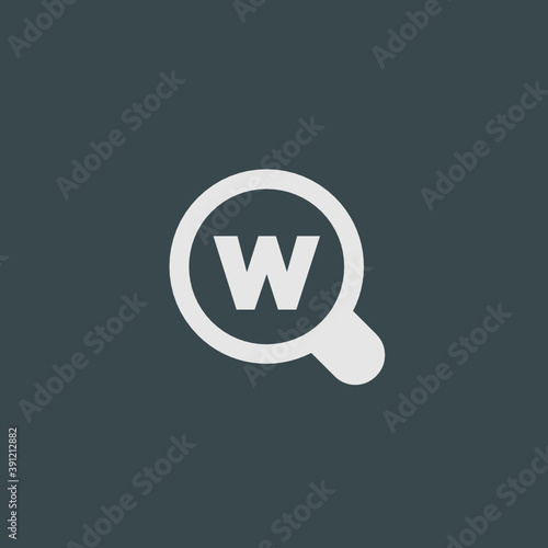 Search Word - Tile Icon