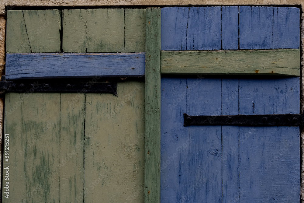 Old wooden shutters Old wooden shutters