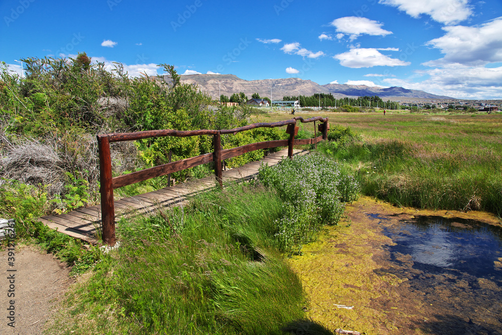 Laguna Nimez Reserva in El Calafate, Patagonia, Argentina