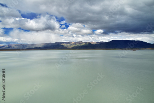 Lago argentino lake in El Calafate  Patagonia  Argentina
