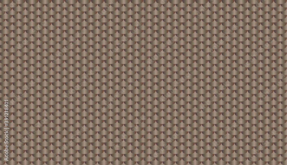 Seamless squama of grey brown colors texture. Metal abstract scale pattern. Roof tiles background for virtual background, online conferences, online transmissions, banner design vector illustration Seamless squama of grey brown colors texture. Metal abstract scale pattern. Roof tiles background for virtual background, online conferences, online transmissions, banner design vector illustration