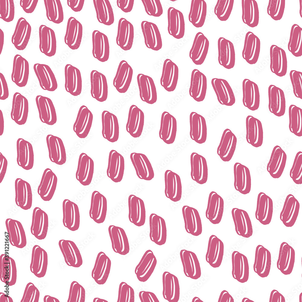 seamless pink pattern background with abstract hand draw polka dot shape seamless pink pattern background with abstract hand draw polka dot shape