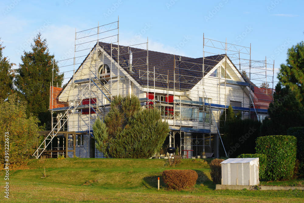 Obraz premium Maison en travaux