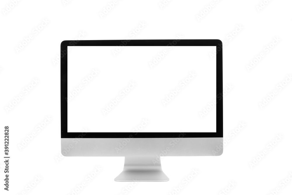Computer monitor isolated on white background Computer monitor isolated on white background