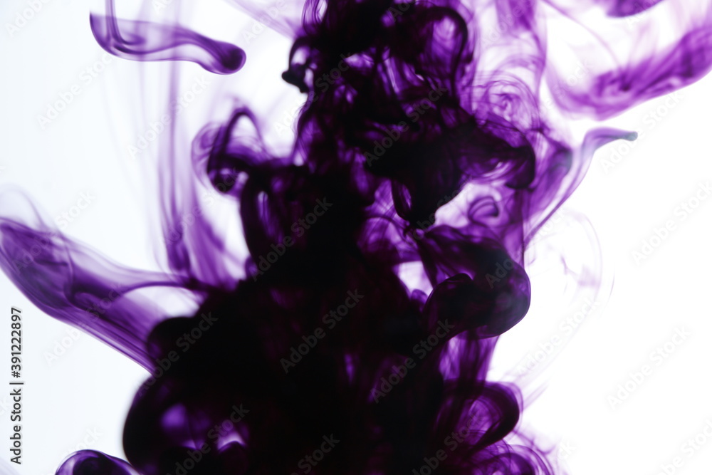 Fototapeta premium Water color image that disperses water movement