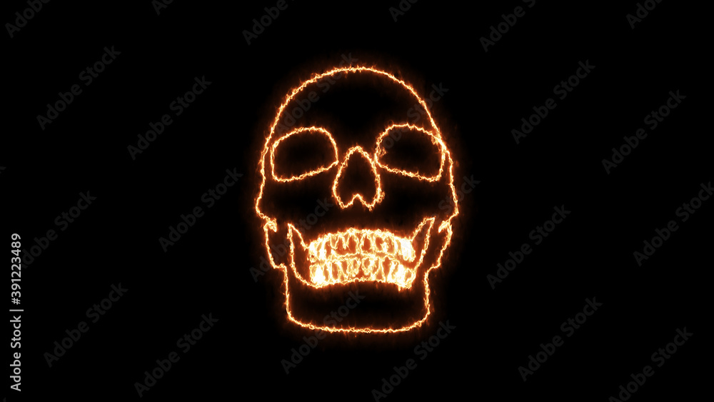 Fire burning skull. Devilish Skull burning Hell with scary, halloween, horror concept. Royalty high-quality free stock photo image fire flames burn over a devilish skull on a black background Fire burning skull. Devilish Skull burning Hell with scary, halloween, horror concept. Royalty high-quality free stock photo image fire flames burn over a devilish skull on a black background
