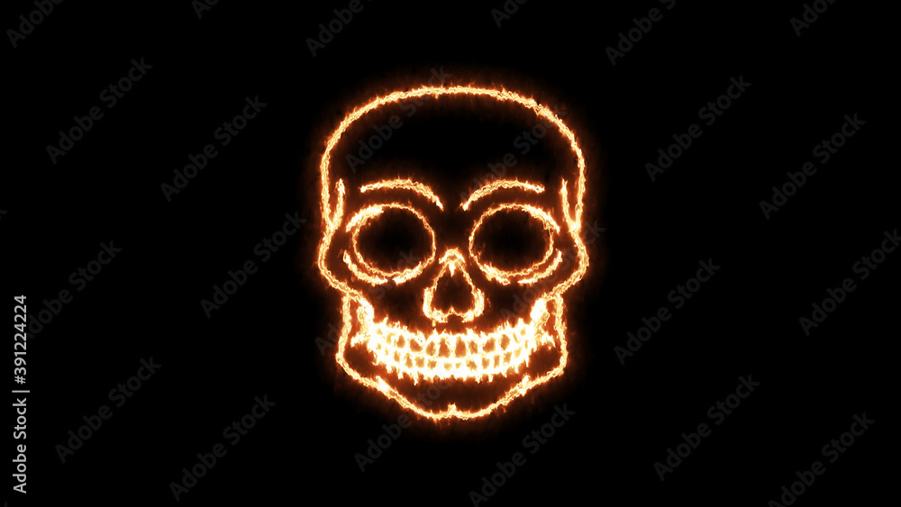 Fire burning skull. Devilish Skull burning Hell with scary, halloween, horror concept. Royalty high-quality free stock photo image fire flames burn over a devilish skull on a black background Fire burning skull. Devilish Skull burning Hell with scary, halloween, horror concept. Royalty high-quality free stock photo image fire flames burn over a devilish skull on a black background