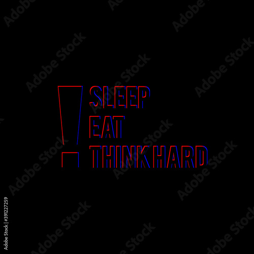 SLEEP EAT Moody streetwear design