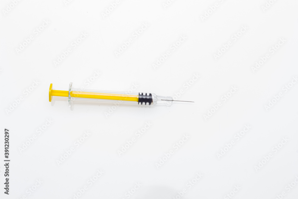 Fototapeta premium The money it costs for research, vaccines and medicines.