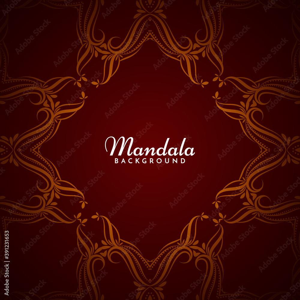 Beautiful mandala design luxury background