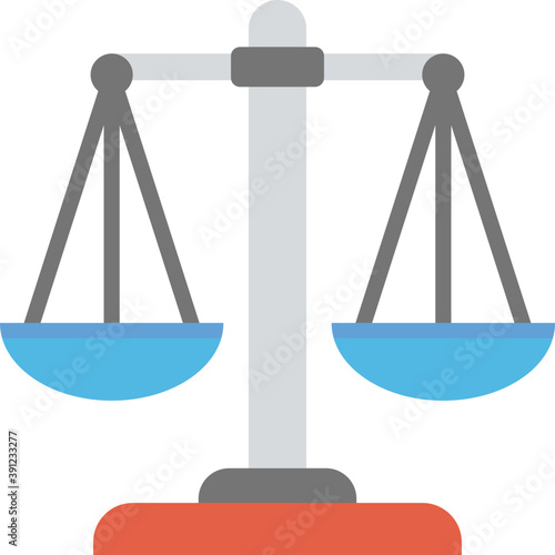 
A weighing machine that keeps the both side equal

