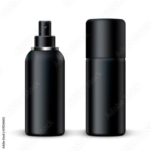 3D Blank Metal Spray Deodorant Bottle With Cap
