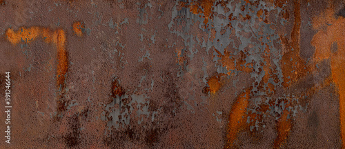 texture of rust on old grunge metal surface background 