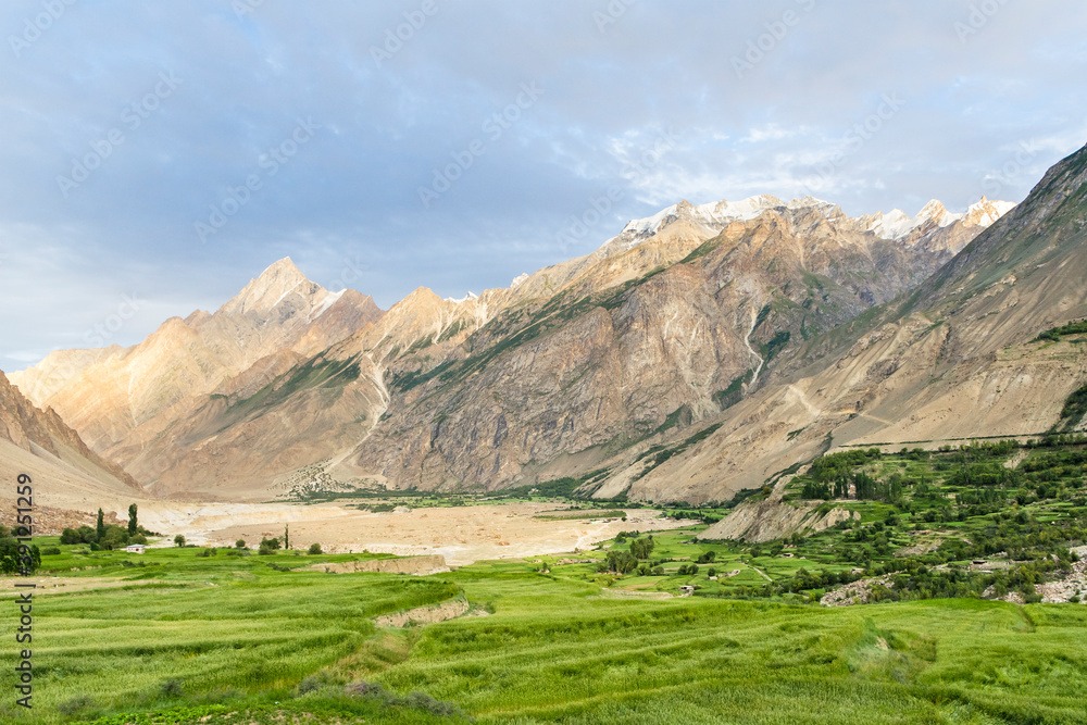 Fields of Askole village, Gilgit-Baltistan, Pakistan
