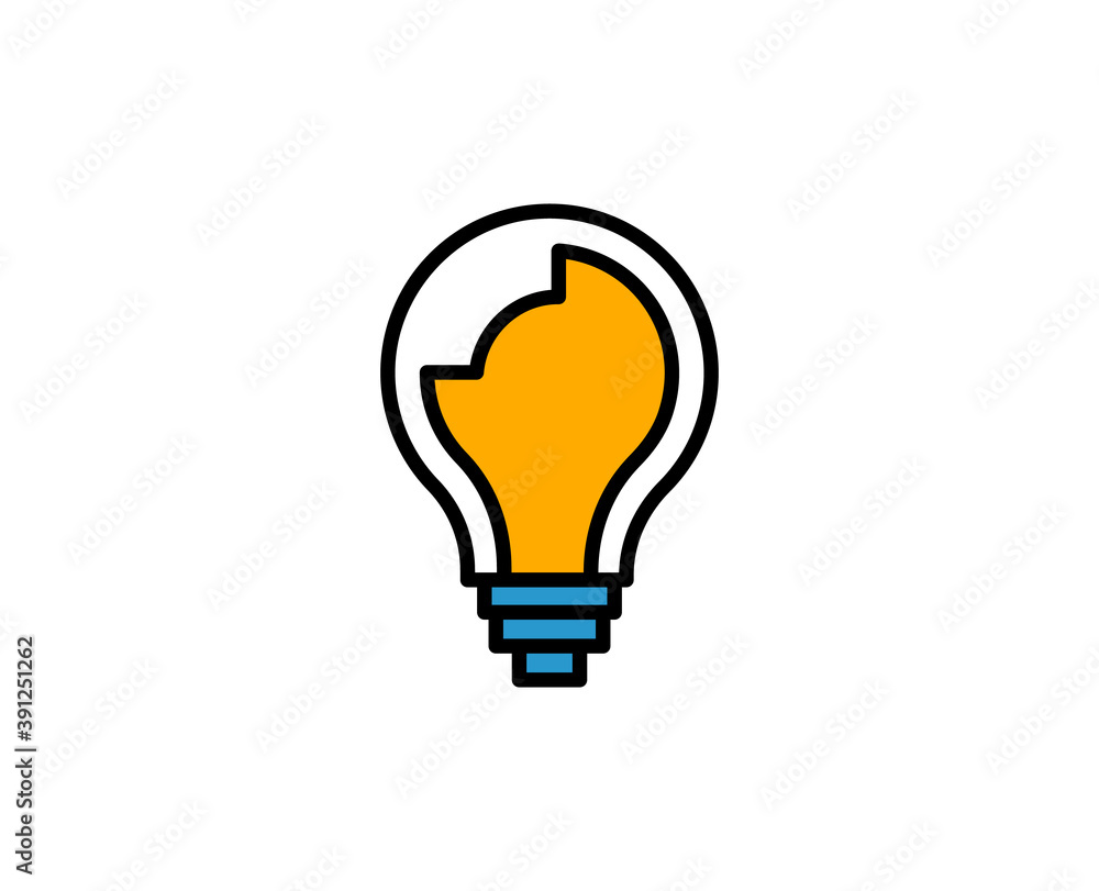 Light bulb line icon. High quality outline symbol for web design or mobile app. Thin line sign for design logo. Black outline pictogram on white background Light bulb line icon. High quality outline symbol for web design or mobile app. Thin line sign for design logo. Black outline pictogram on white background