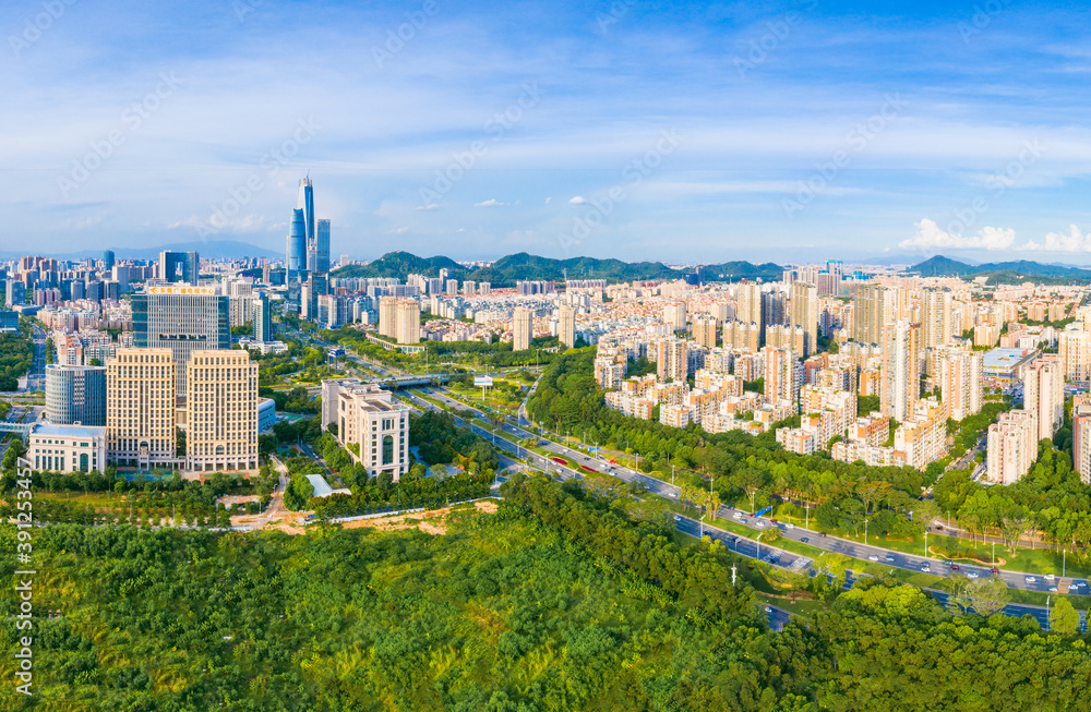 City Scenery of Dongguan City, Guangdong Province, China City Scenery of Dongguan City, Guangdong Province, China