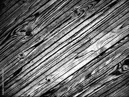 Black and white wooden texture