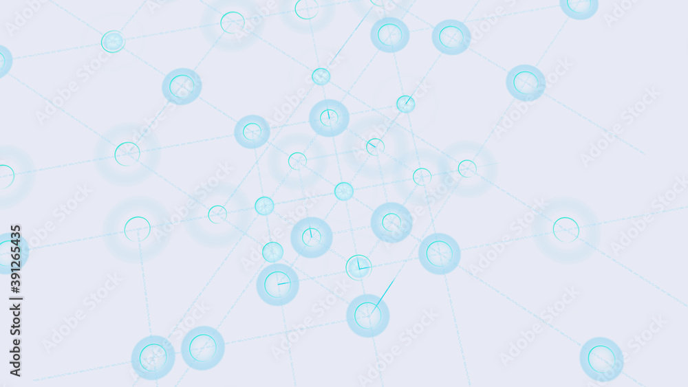 Communication Network Technology City Digital Data information Business 3D illustration Communication Network Technology City Digital Data information Business 3D illustration