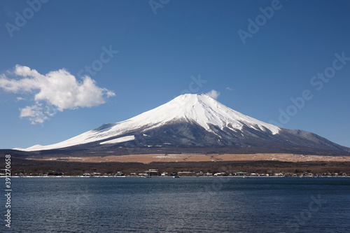 山中湖からの富士山