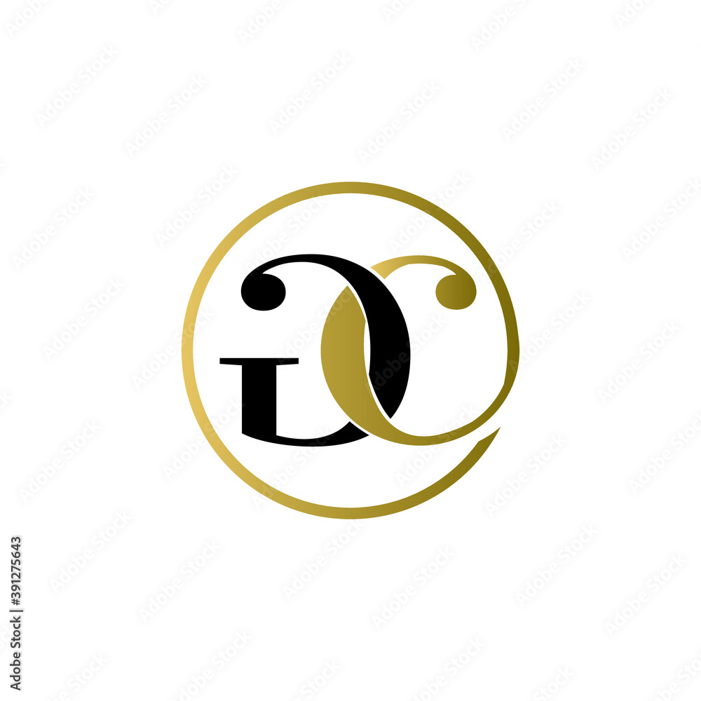 dg luxury logo design vector icon symbol circle dg luxury logo design vector icon symbol circle