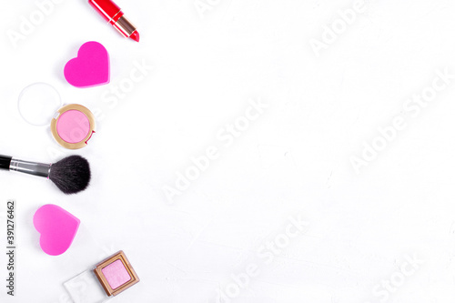 Wall Mural Cosmetics background