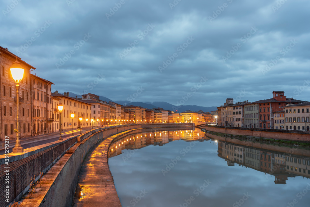 Arno River in Winter