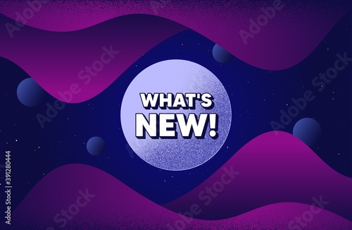 Whats new symbol. Abstract background with dotwork shapes. Special offer sign. New arrivals symbol. Dotted offer message banner. Abstract space background. Design with dots. Vector