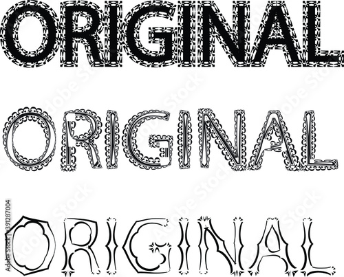  Original Rubber Stamp. Original Rubber Grunge Stamp Seal Vector Illustration - Vector