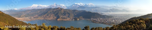 Annapurna  Dhaulagiri and Manaslu himalayan range